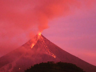 Volcan Mayon en Bicol