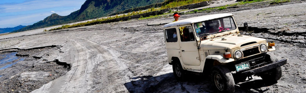 Camino al volcan Pinatubo