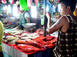 Mercado local de Puerto Princesa