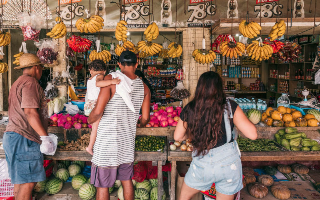 Mercado Siargao, gastronomía filipina