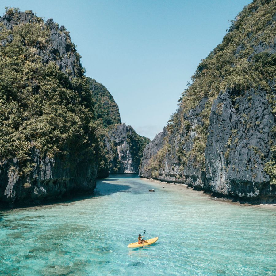 Kayak en Filipinas